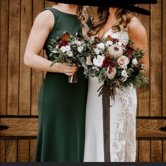 Bill Levkoff style #82955 in Emerald Green - Picture 3 of 9